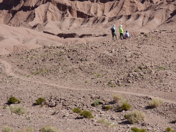 Chilie Voyage Atacama vue sur l'arena de la vallée de la mort