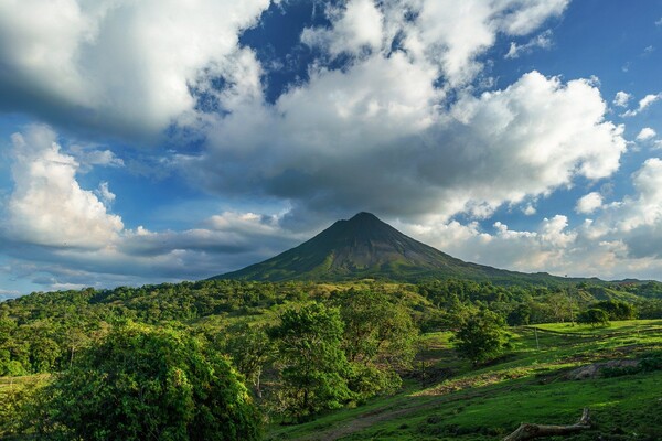 Vue du volcan Arenal
