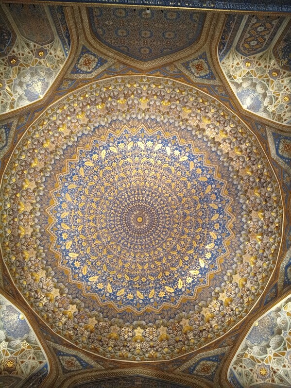 Coupole mosquée Ouzbékistan