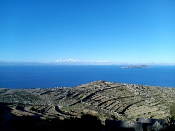 Isla del Sol - terrasses - voyage en Bolivie