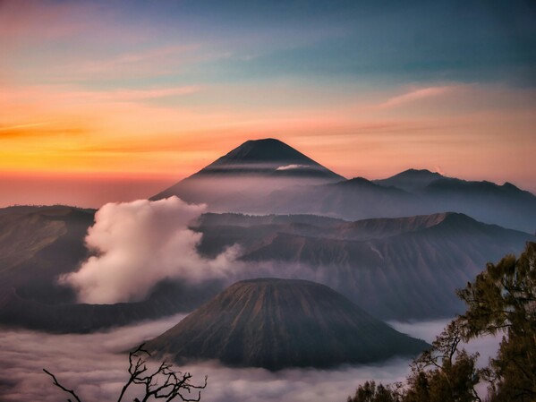 Le Mont Bromo - Île de Java en Indonésie