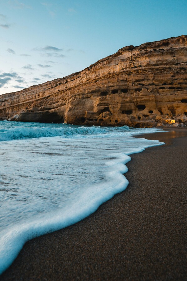 Matala en Crête - voyage en Grèce