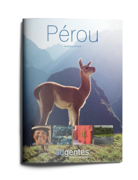 Brochure de voyage au Pérou