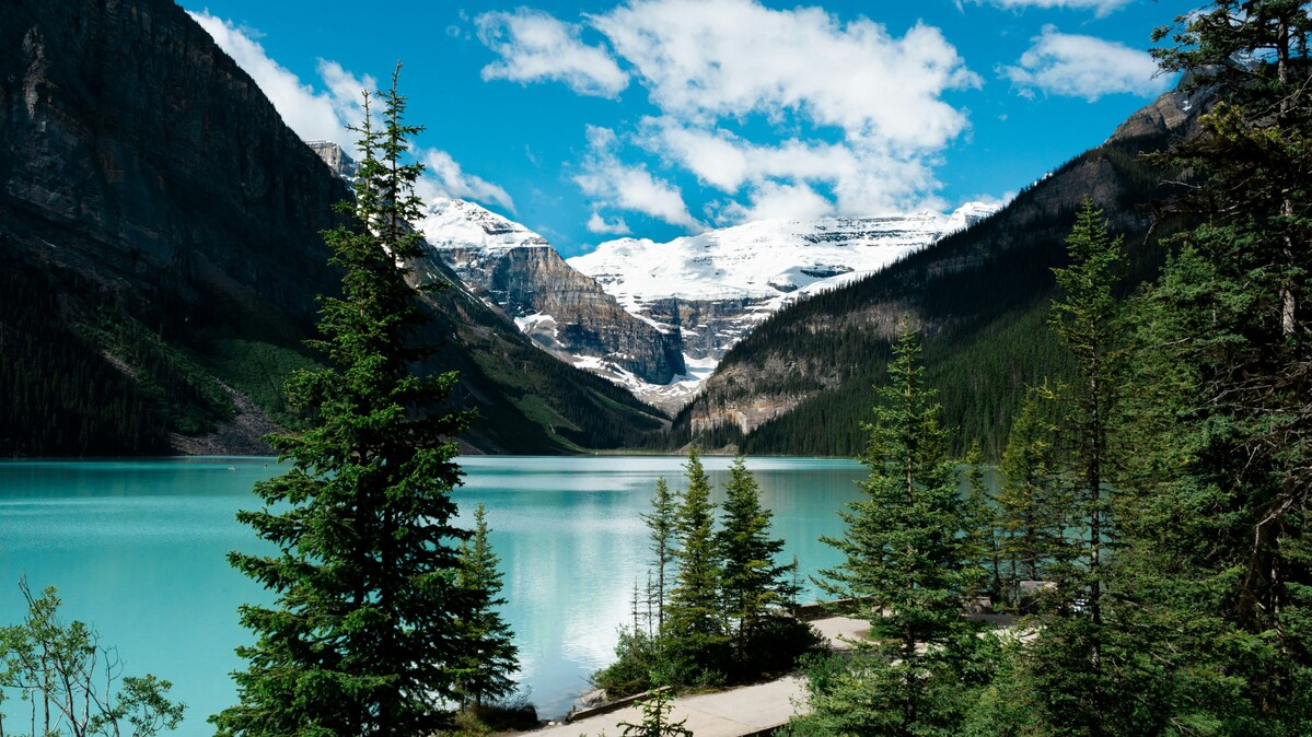 Le lac Louise est un lac en Alberta dans le parc national Banff
