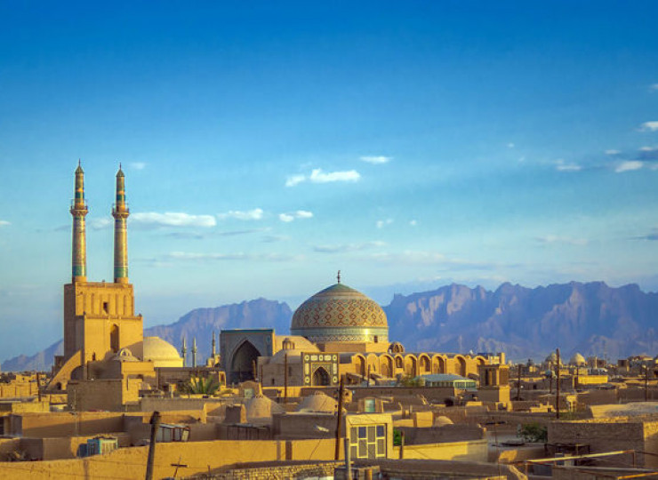 La grande mosquée de Yazd