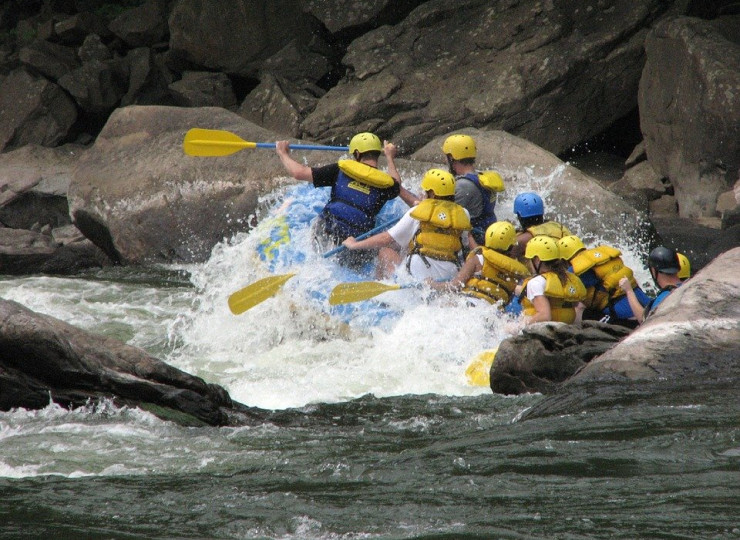 Rafting à la Réunion