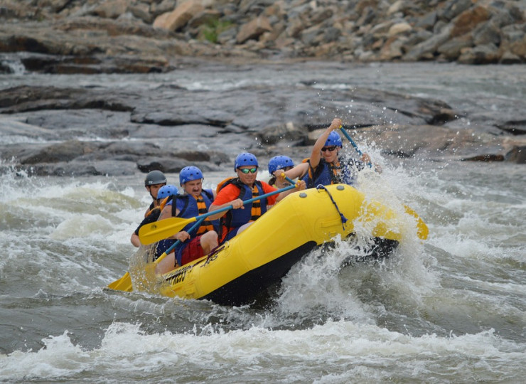 Rafting à la Réunion