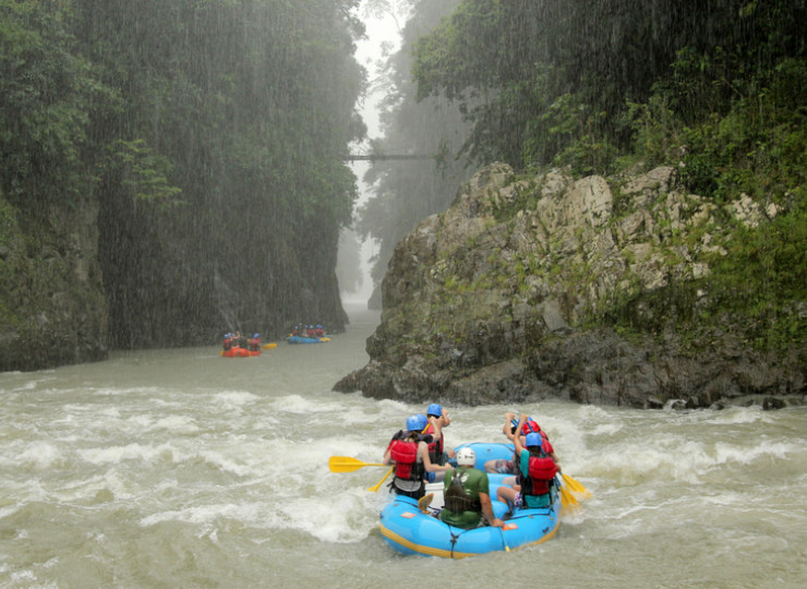 Descente des rapides