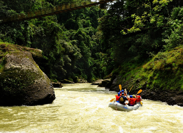 Descente des rapides