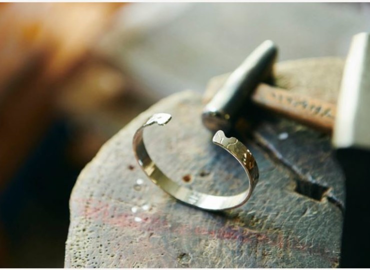 GINKI - création d'un bracelet en argent