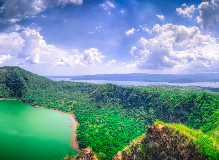 Voyage Philippines Volcan Lac Taal