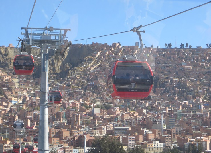 Bolivie Voyage La Paz en téléphérique