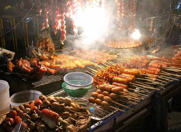 Tour gastronomique en tuk-tuk