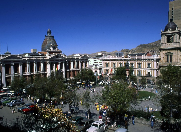 Bolivie Voyage La Paz Plaza Murillo