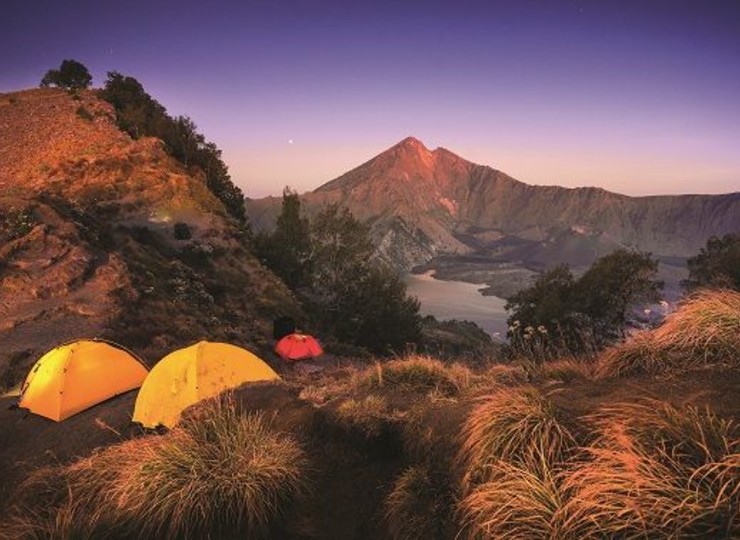 Ascension du volcan Rinjani