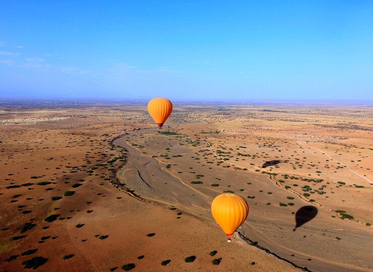 Vol en montgolfière au Maroc