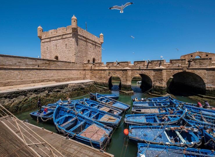 Pêche traditionnelle à Essaouira