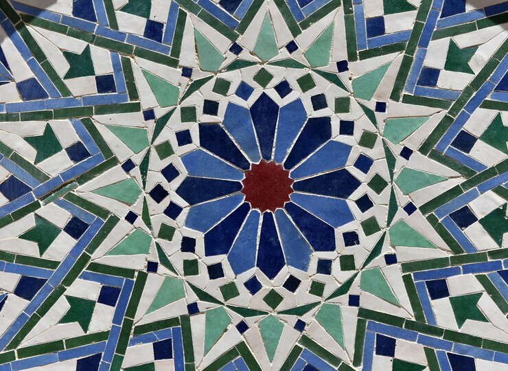 Atelier de zellige à Fès