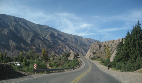 Tilcara - Salta (170 km // 3 heures)