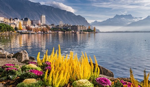 Arrivée à Montreux