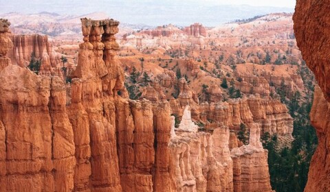 Saint George, Las Vegas.  Bryce Canyon, Temple Mormons