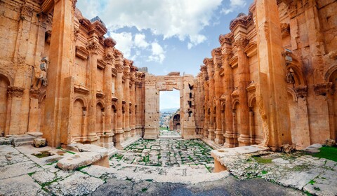 Visite de Baalbeck, Anjar