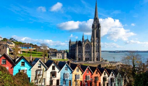 Cork, Cobh.  English Market, Titanic Experience Cobh, Killarney.