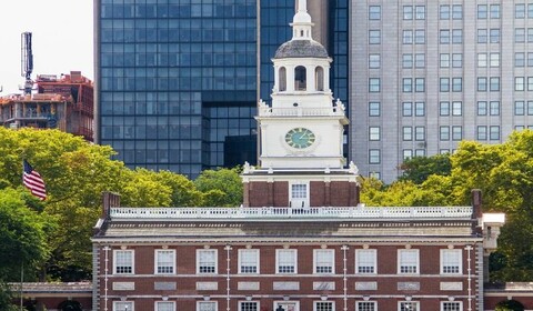 Washington Dc.  Independence Hall.