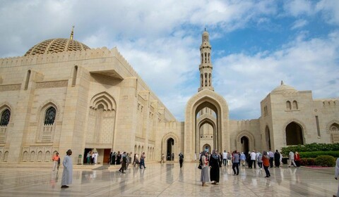 Muscat.  Bait Al Zubair Museum, Mutrah Souq, Al Alam Palace, Sultan Qaboos Grand Mosque, Royal Opera House, Old Muscat.