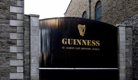 Dublin.  Guinness Storehouse, Trinity College Dublin, Epic The Irish Emigration Museum.