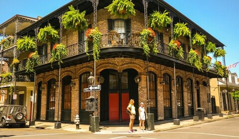 Lafayette, Thibodaux, New Orleans.  Jungle Gardens, Swamp Tour.