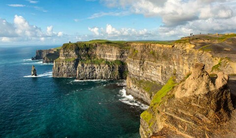 Doolin.  Cliffs Of Moher, Burren National Park.