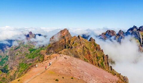 Santana.  Câmara De Lobos, Pico Ruivo, Pico Do Arieiro.