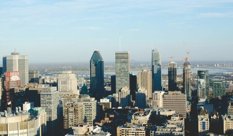 Montreal, Ottawa.  Embassy Row, Résidence Du Gouverneur, Plateforme Au Sommet Ville Marie.