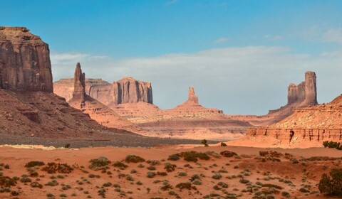 Flagstaff.  Page, Sunset Crater Volcano, Oljato Monument Valley, Lake Powell.