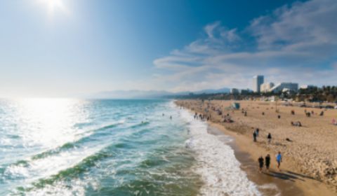 Santa Barbara, Santa Monica.