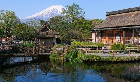 Kawawaguchiko (parc à thème Fuji-Q-Highlands ou villages traditionnels)
