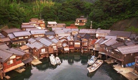 Amanohashidate → Ine → Kinosaki Onsen