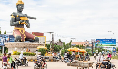 Siem Reap/Battambang (B, L, D)
