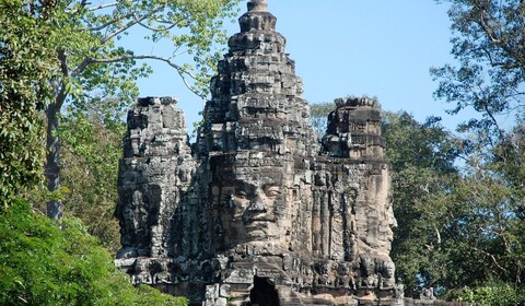 Siem Reap/Angkor Thom/Grand Tour (B, D)