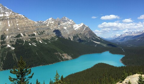 Jasper - Lake Louise (352 Km – 5h25)
