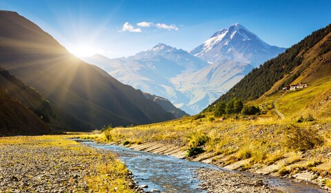 Stepantsminda – Guerguéti – Stepantsminda – Vallée Dariali – Vallée Sno – Stepantsminda