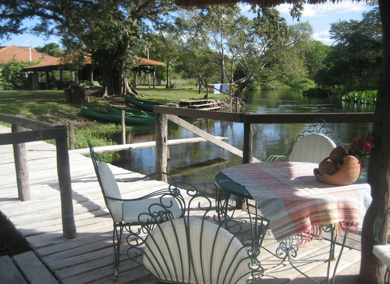 Brésil Voyage Pantanal Refugio da Ilha veranda