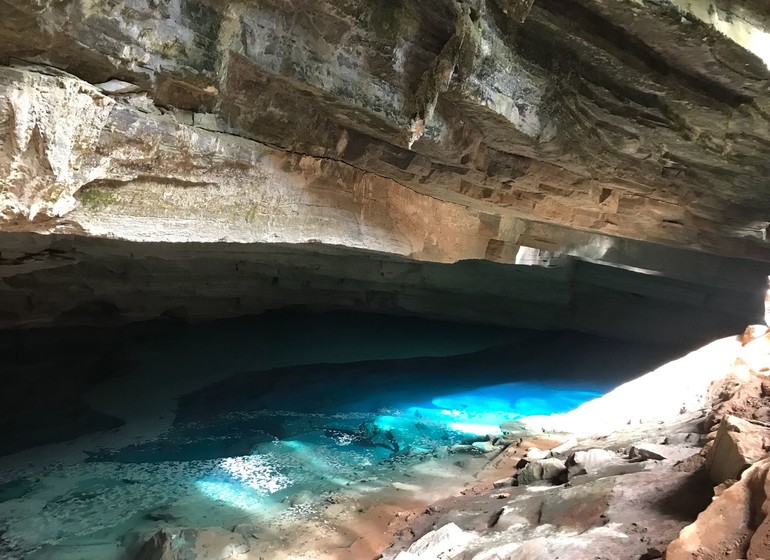 Brésil Voyage Chapada Diamantina grotte azul