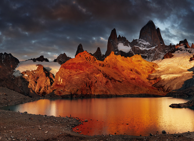 Argentine Voyage Explora El Chalten Laguna los tres en la tarde