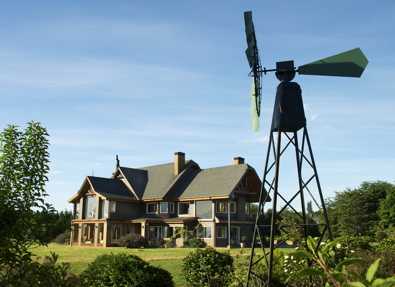 Chile Voyage Casa Molino avec jardin et wind wheel