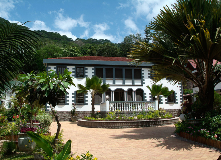 Hotel Chateau St Cloud, la Digue, Seychelles