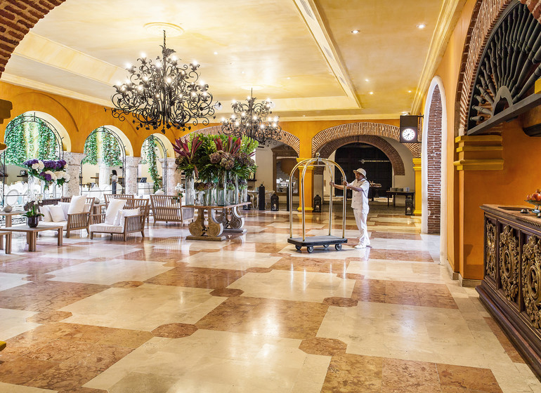 Colombie voyage Cartagena Charleston Santa Teresa lobby