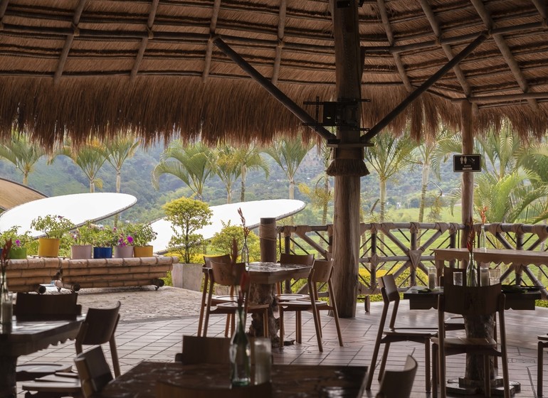 Colombie Voyage Casa San Carlos Lodge terrasse