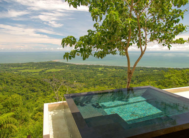 Costa Rica Voyage Kura Design Villas piscine avec vue